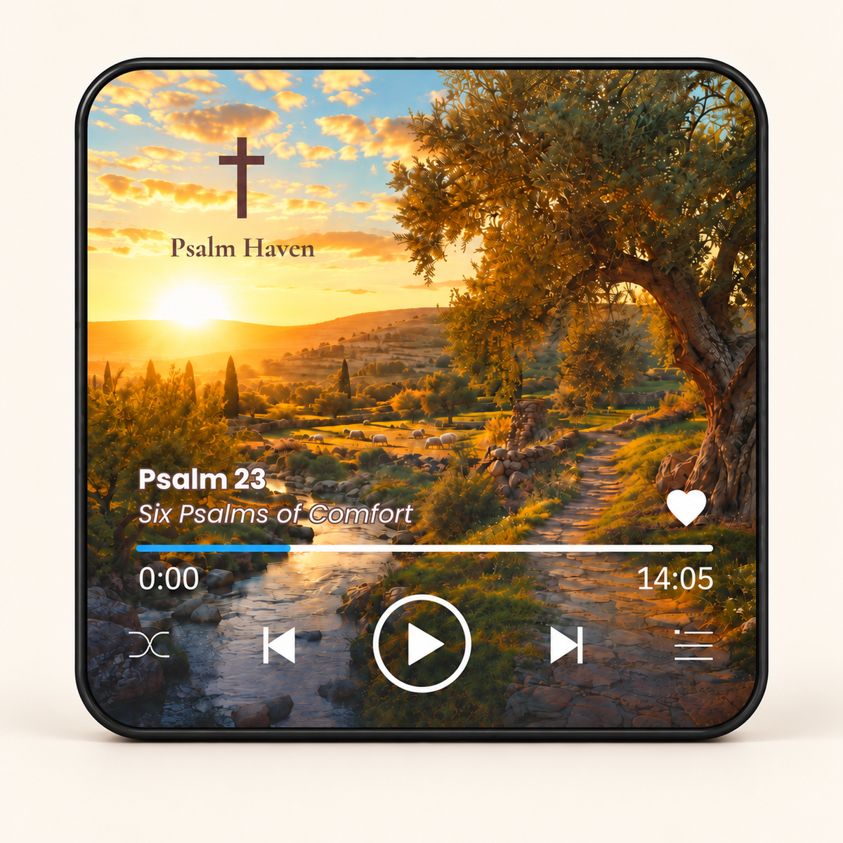 Psalm 23 Audio Magnet