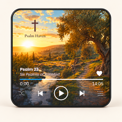 Psalm 23 Audio Magnet